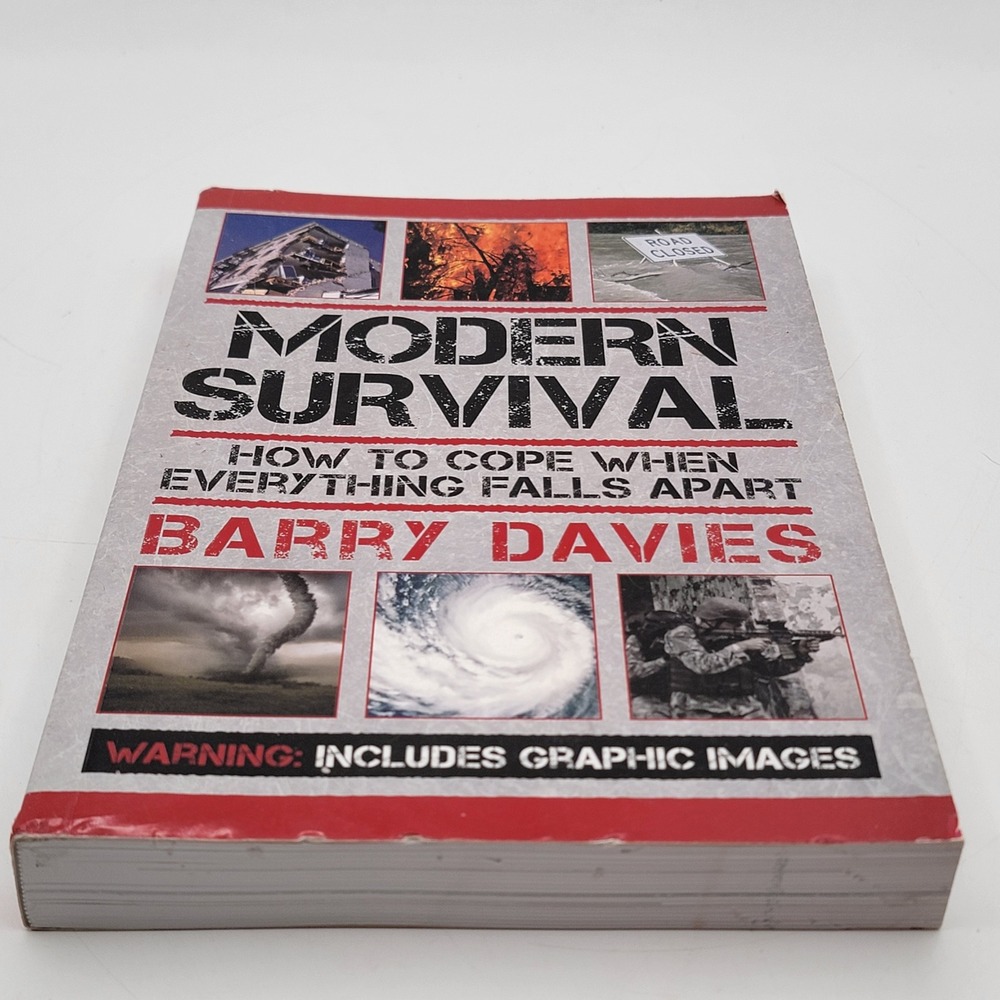 Barry Davies Modern Survival Paperback 2011 Disaster Prep SAS Guide Good‎